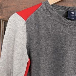 Colorblock Crewneck Sweater